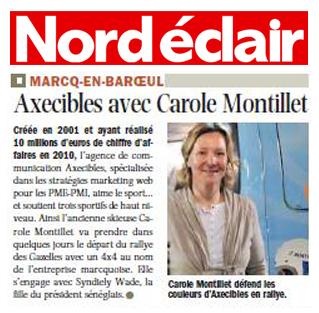 Nord Eclair - Axecibles avec Carole Montillet (12 mars 2011) Nord Eclair - Axecibles avec Carole Montillet (12 mars 2011)
