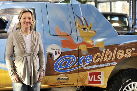 Axecibles sponsor officiel de Carole Montillet Axecibles sponsor officiel de Carole Montillet