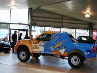 Remise des clés du 4X4 AXECIBLES à Carole Montillet pour le Rallye 2010
