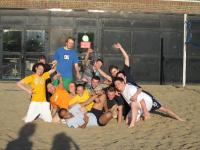 Premier tournoi de beach volley : Axecibles sort ses shorts !