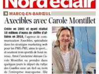 Nord Eclair - Axecibles avec Carole Montillet (12 mars 2011)